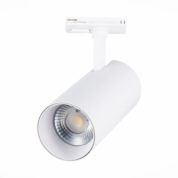 ST350.536.30.24 Св-к трек. Белый LED 1*30W 3000K 2 700Lm Ra?80 24° IP20 L177xW77xH204 100-240V БЭЙС