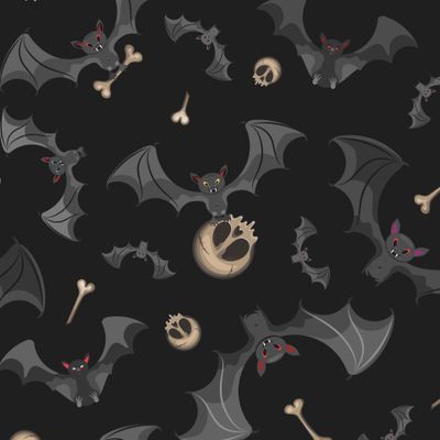 Летучие мыши и черепа