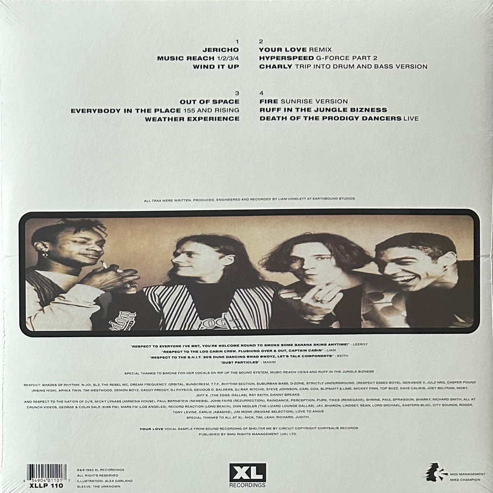 The Prodigy ‎– Experience 2LP (Англия 2020г.)