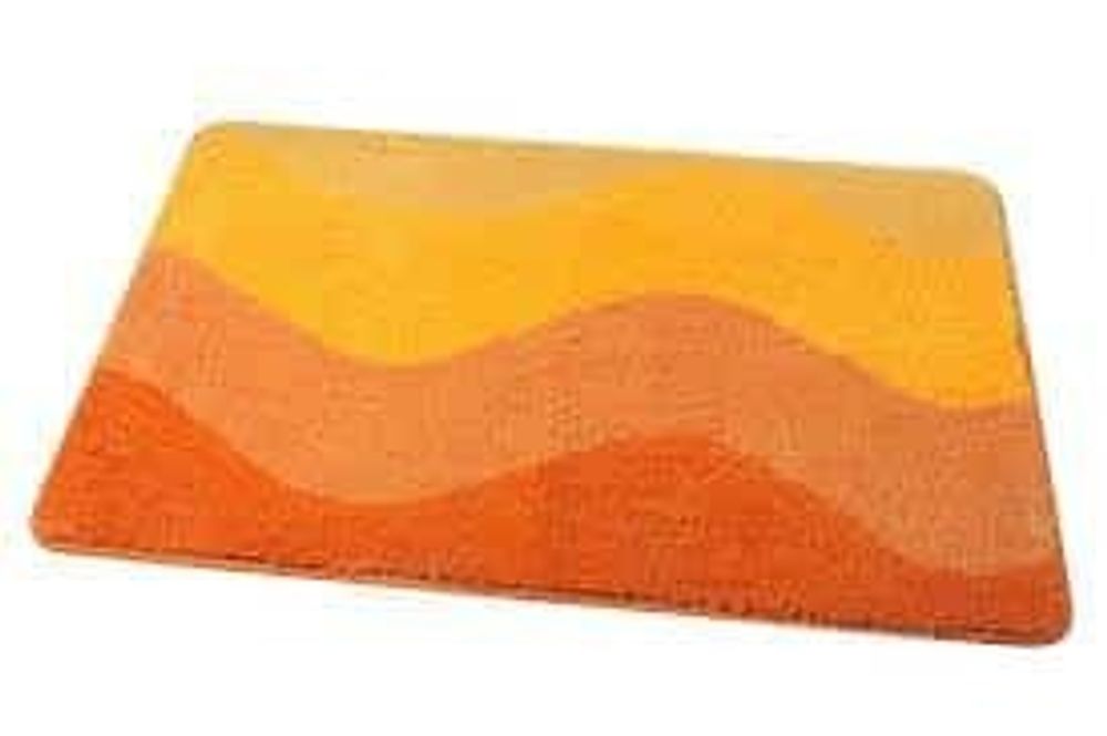 MA2751G (оранжевый-orange) Коврик для ванной 1-ый (50х70см) (к/к 24)