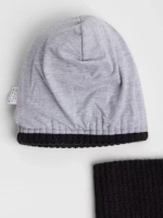 Шапка детская и снуд осенняя