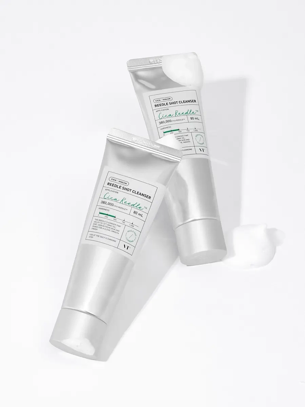 VT Cosmetics Пилинг-пенка для глубокого очищения с микроиглами Reedle Shot Cleanser 80 мл