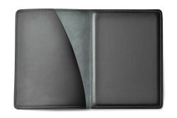 Папка "НА ПОДПИСЬ" из кожи цвет ЧЕРНЫЙ