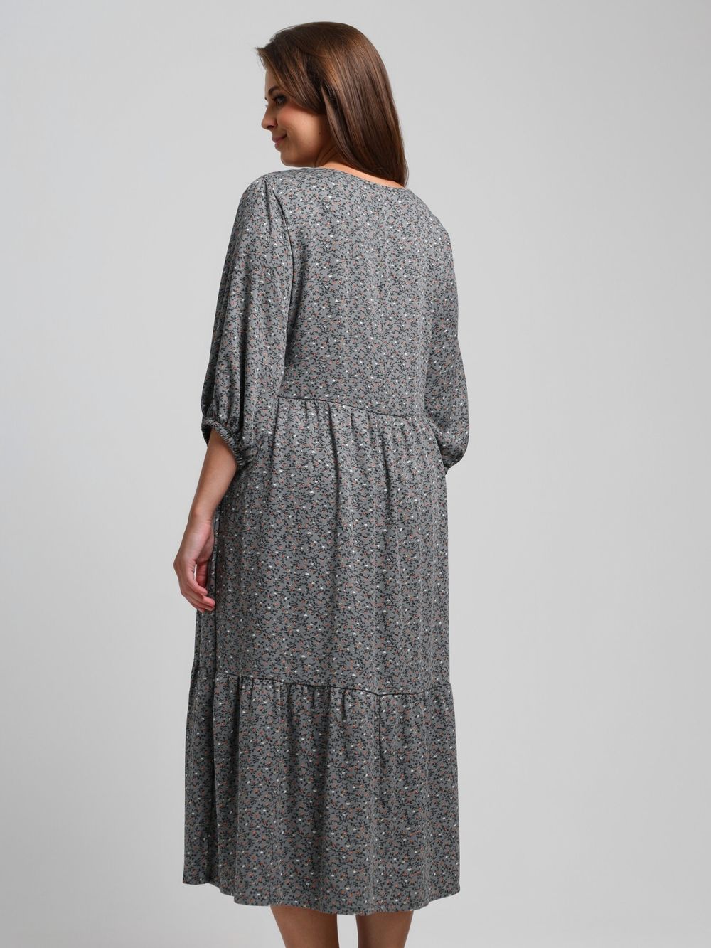 Платье Авантаж Виотекс СЕРЫЙ