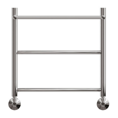 Полотенцесушитель водяной Point Афина PN04155P П2 500x500 с полкой, хром