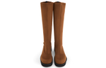 CHARLES&KEITH Small Ck Knee high Boots 5cm Women"s Brown
