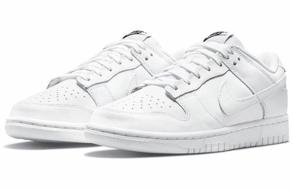 Кроссовки Nike Dunk Low Triple White (Женская размерная сетка)