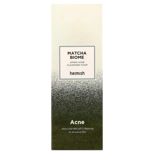 Heimish, Matcha Biome, очищающая пенка с аминокислотами, 150 г (5,29 унции)