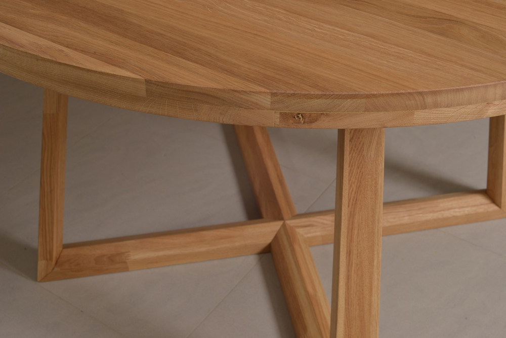 Стол обеденный раздвижной из массива Эмери Р