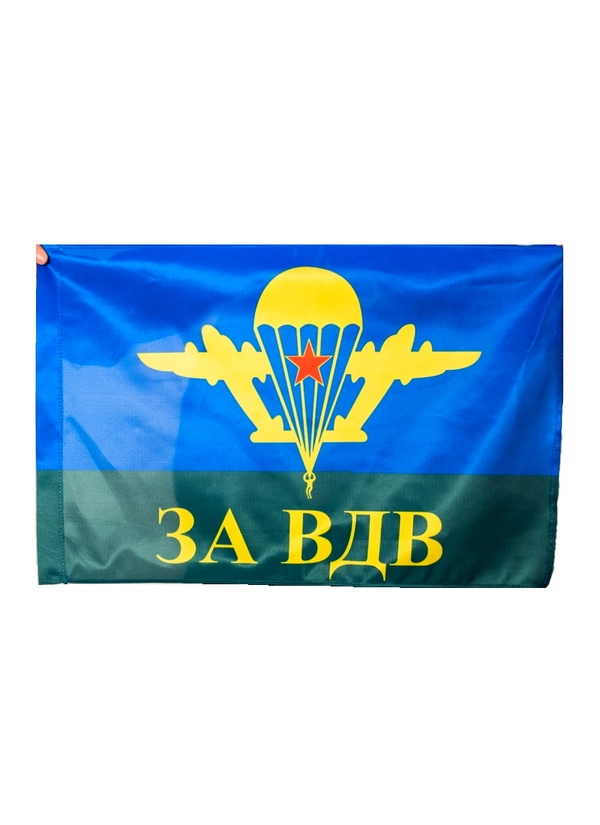 Флаг За ВДВ на палочке 16х24