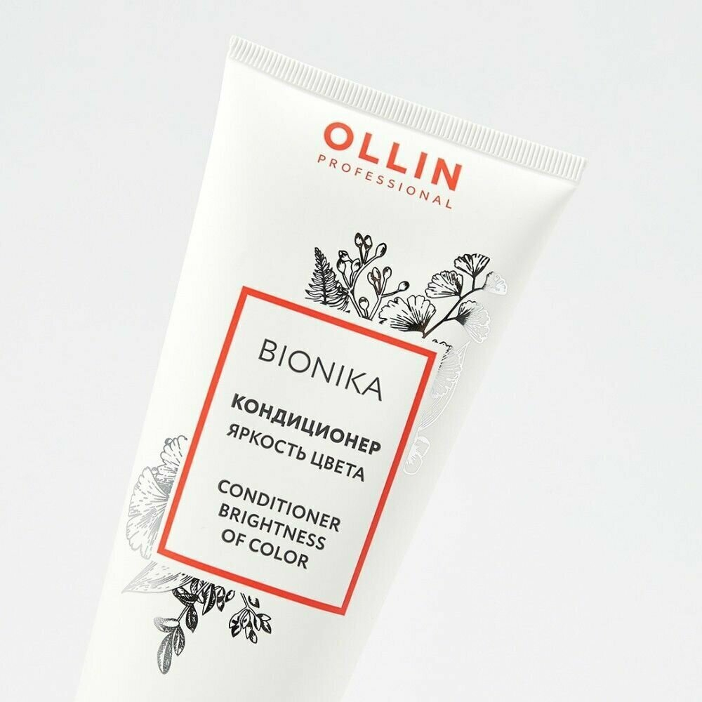 OLLIN BIONIKA Кондиционер для окрашенных волос "Яркость цвета" 200мл