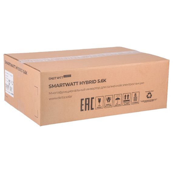 Солнечный инвертор SmartWatt HYBRID 5.6K 120А MPPT, фото №836439921