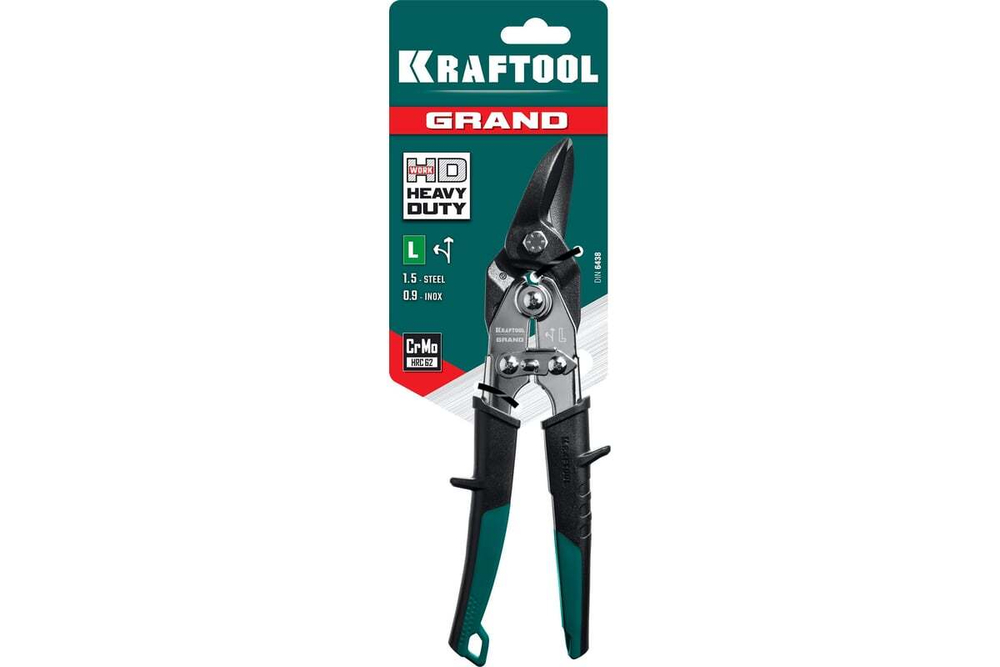 KRAFTOOL  Grand 270 мм, Левые ножницы по металлу (2324-L)