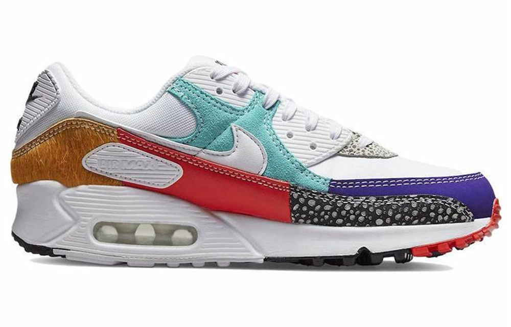 Кроссовки Nike Air Max 90 Se "Patchwork" (Женская размерная сетка)