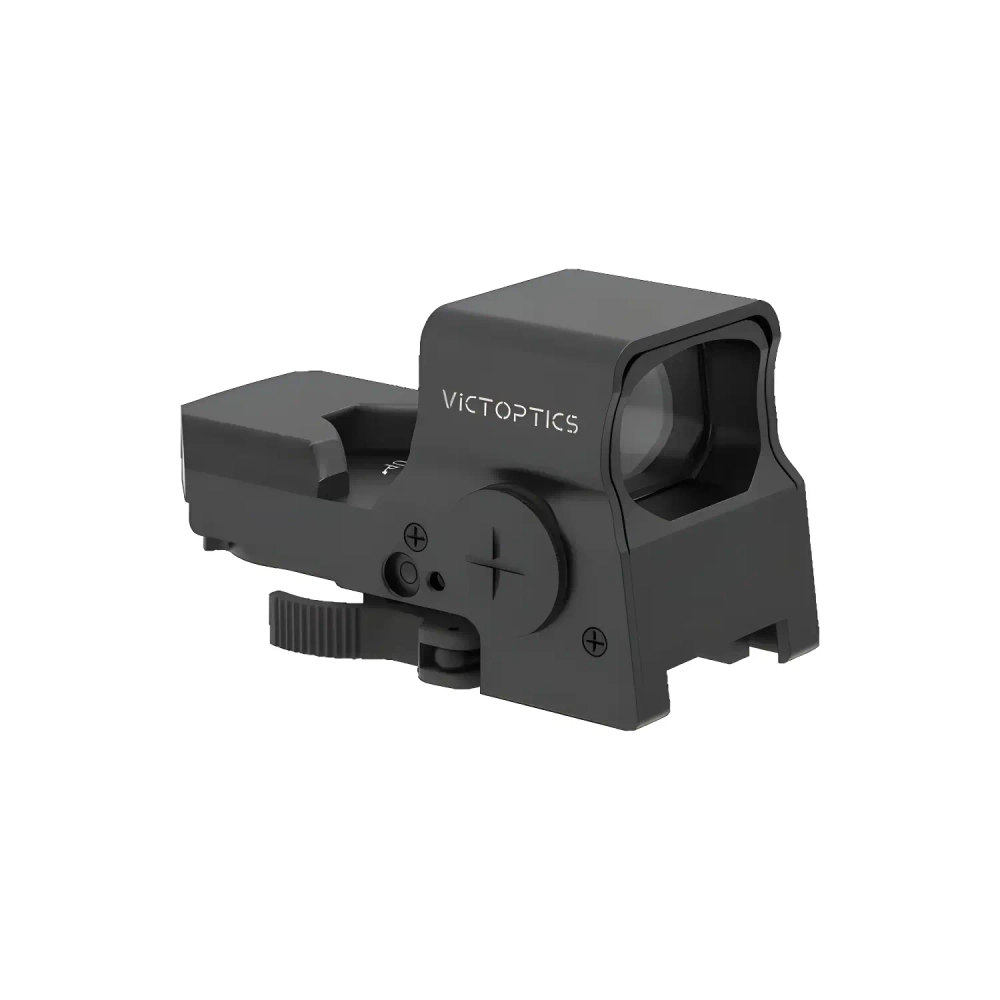 Коллиматорный прицел VictOptics SRD 1x27x39 (RDSL35) - задний ракурс с регуляторами
