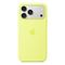 Чехол Apple Silicone Case для iPhone 17 Pro Max с MagSafe (MGFM4) Neon Yellow