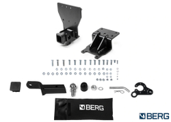 Фаркоп под квадрат для Toyota Land Cruiser Prado 250 2024-, шар Е, 1800/100 кг., F.5720.002, Berg (паспорт, сертификат)