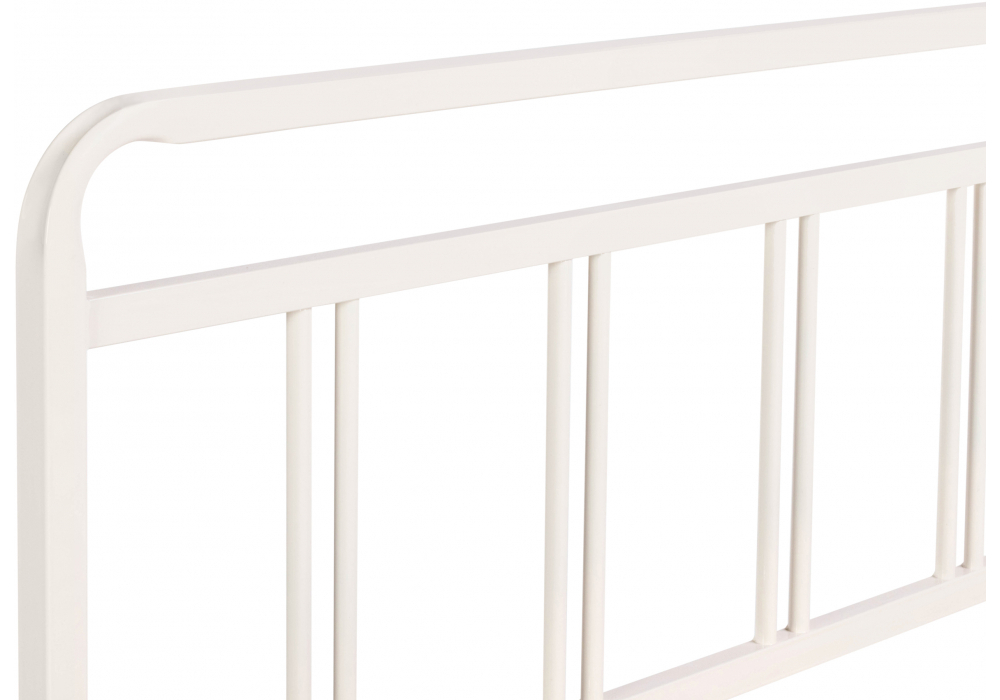 Кровать Woodville Рейк 120х200 белая