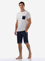 [m]Пижама мужская шорты+футболка 88230