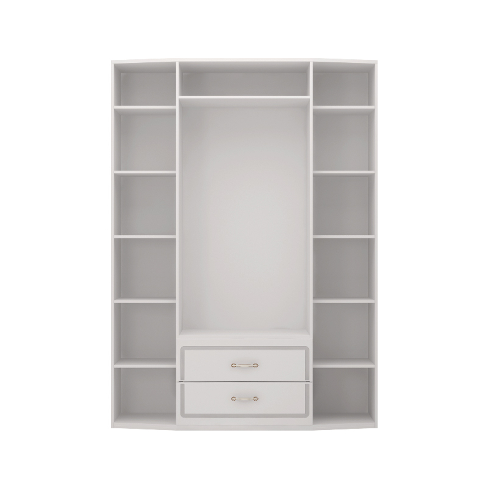 Шкаф для одежды 4-х дверный с ящиками Виктория 02