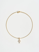 Чокер "White Cross" Gold