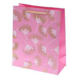 GAEM Пакет подарочный M (бумага 210г/м2, блок 12шт), L26 W12 H32 см, 4в.