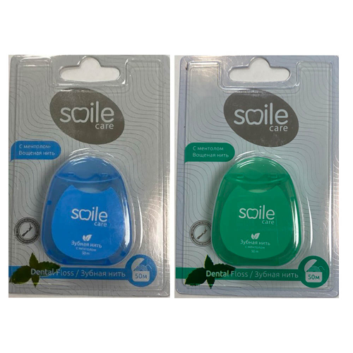 Зубная нить Smile Care, 50м