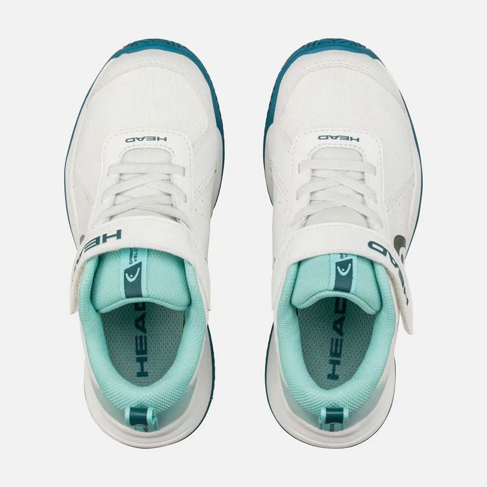 Кроссовки теннисные детские HEAD Sprint Velcro 4.0 275525, р.1 (рос.32), белый