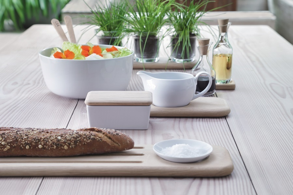 Соусник с деревянной подставкой dine, 450 мл