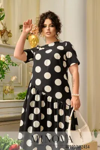 Платье 2454-черный Minova