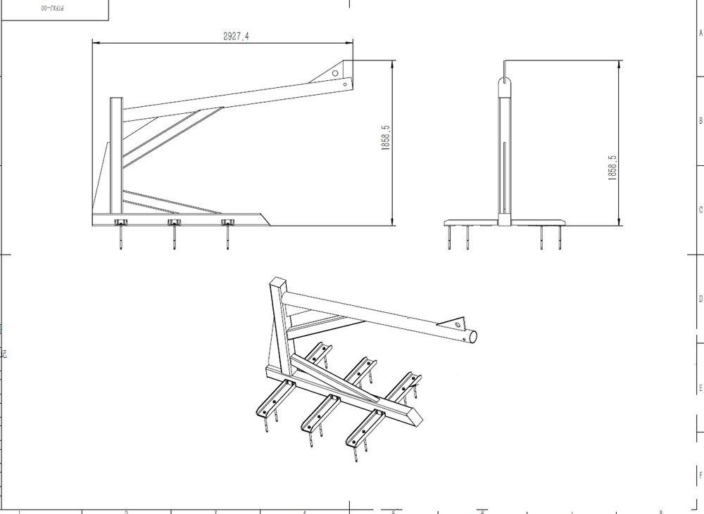 Горизонтальный бухтодержатель с успокоителем (комплект) для арматуры