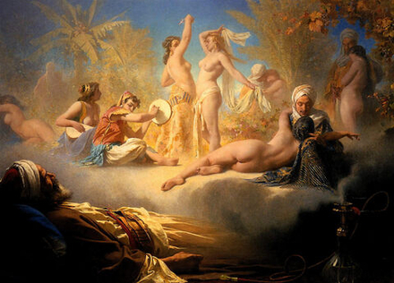 Jean-Baptiste Achille Zo (1826-1901) - эротическое искусство французского художника