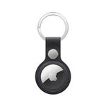 Тканевый брелок с заводным кольцом Apple FineWoven Key Ring для AirTag, Black (Черный)