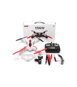 Р/У квадрокоптер Syma X56W Folding Wizard с FPV трансляцией Wi-Fi, барометр, 2.4G RTF