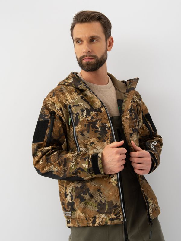 Куртка демисезонная Камелот ткань Softshell цвет Питон