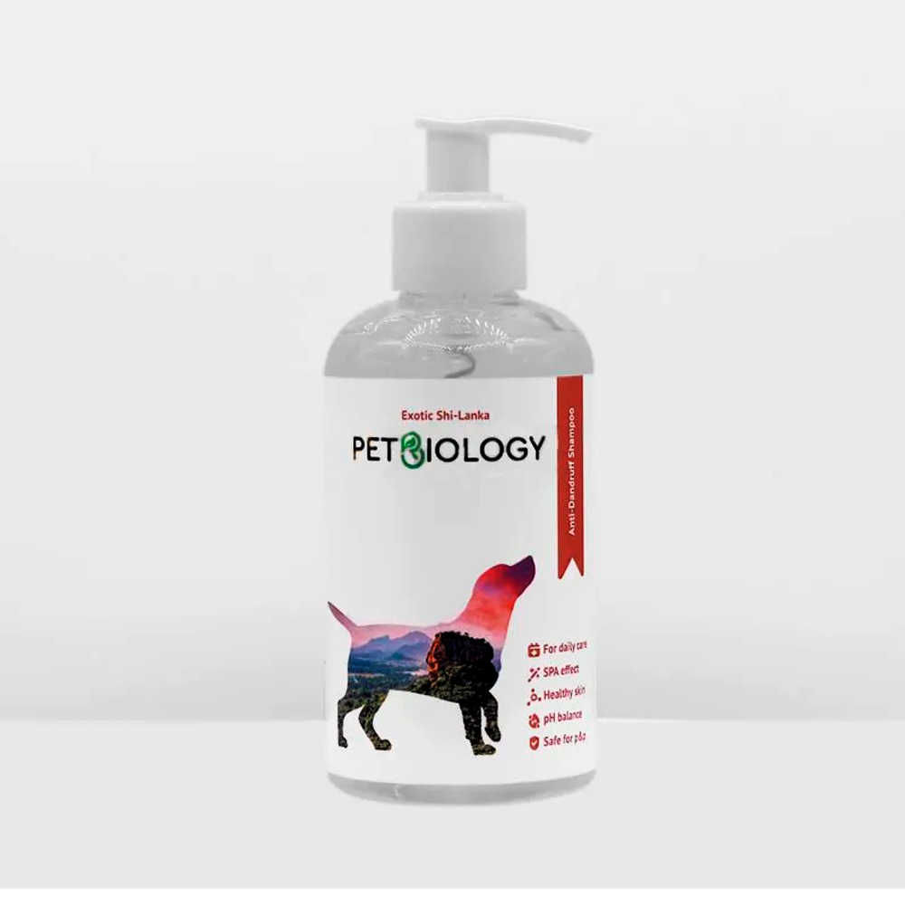 Шампунь против перхоти PetBiology Shri-Lanka, для собак и щенков с 3-х месяцев, 300 мл