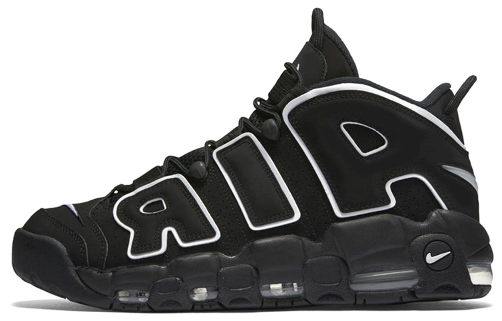 Кроссовки Nike Air More Uptempo Black White