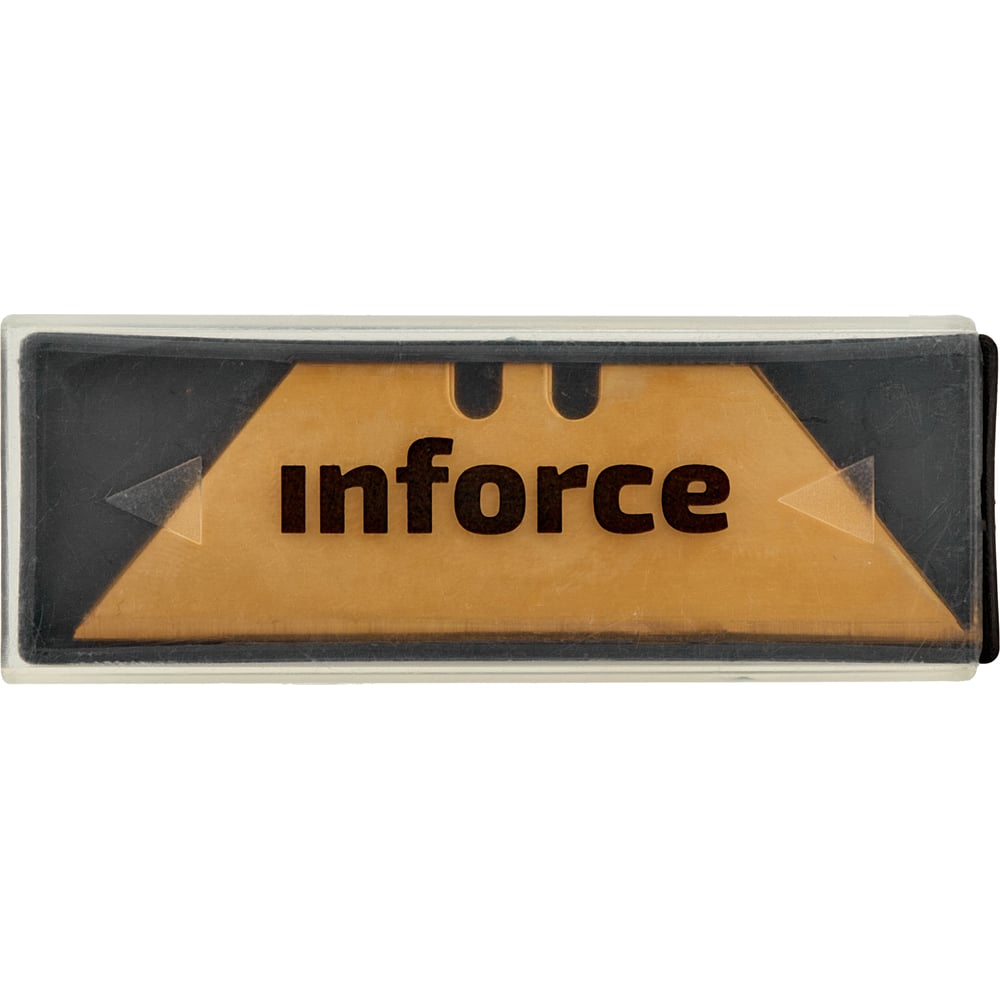 Лезвия трапециевидные титановые 10 шт/уп Inforce 11-03-11