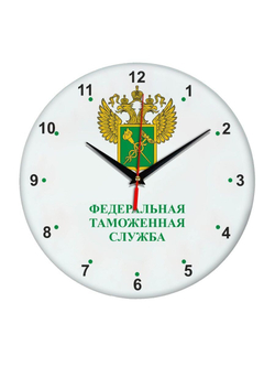 Настенные часы с символикой ФТС Декор для дома, подарок