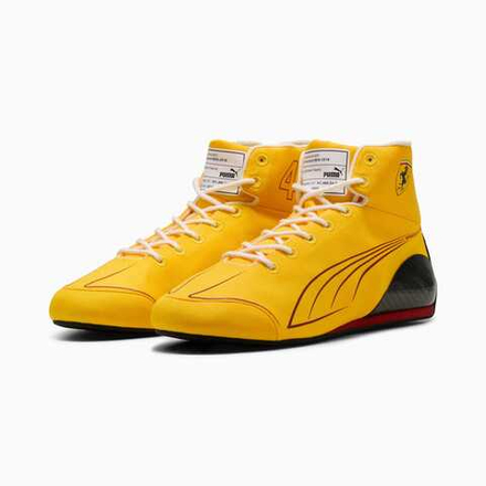 PUMA X SCUDERIA FERRARI МУЖСКИЕ КРОССОВКИ PRO LEWIS HAMILTON REPLICA, ЖЕЛТЫЙ