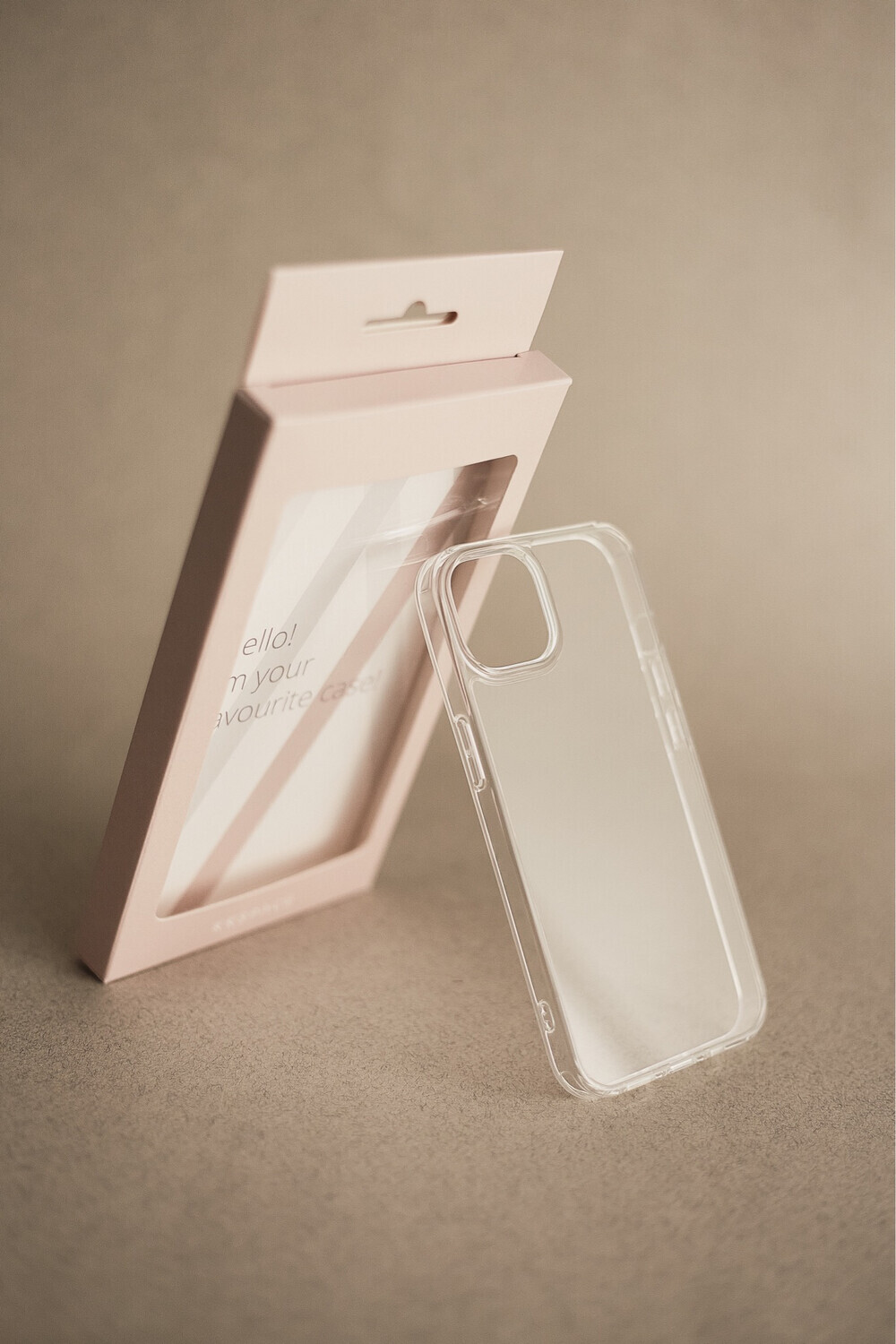 Кристально чистый чехол для iPhone