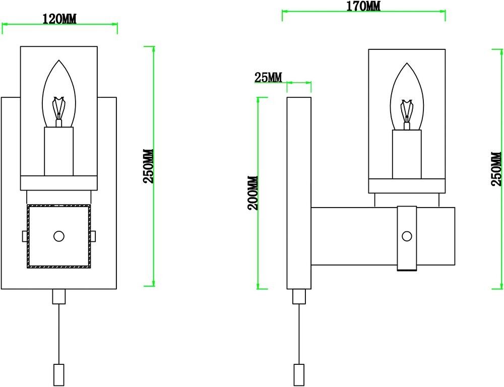 Бра Arte Lamp DALIM