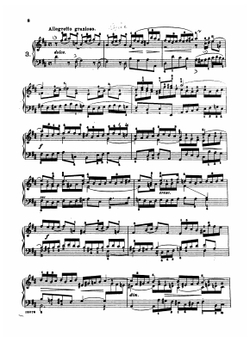 Two and three part inventions for the pianoforte. BWV 772-801 | Johann Sebastian Bach