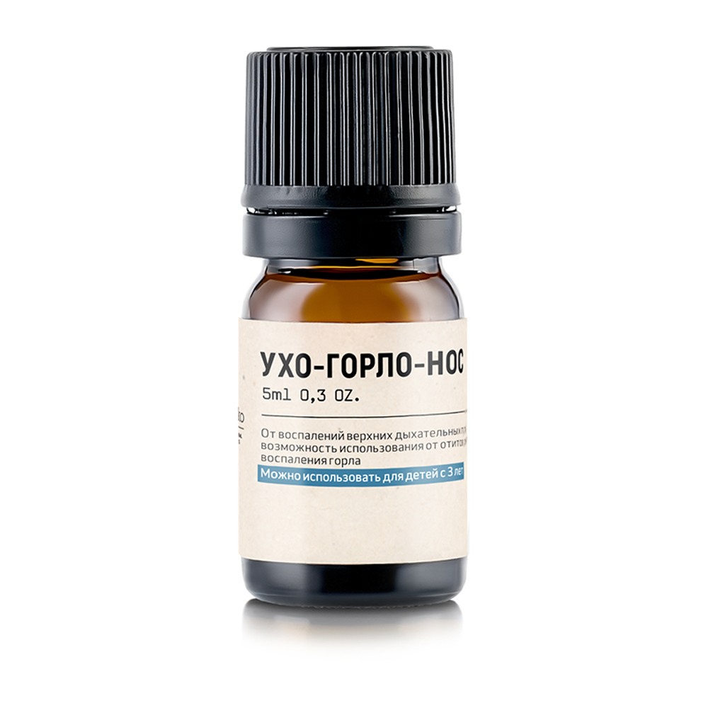 Композиция натуральных эфирных масел УХО-ГОРЛО-НОС 5 мл (Mi&ko)