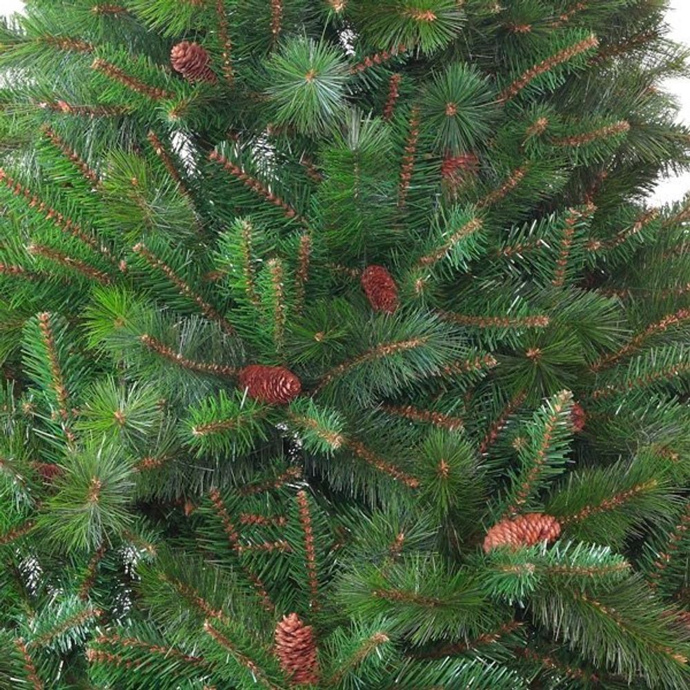GAEM Елка искусственная "Байкальская", L139 W139 H180 см, 889 веток