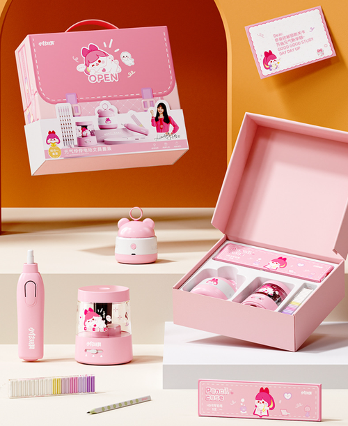 Канцелярский набор "Pink Open"