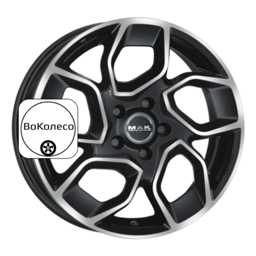 7x17/5x160 ET55 D65,1 Express 3 Black mirror MAK