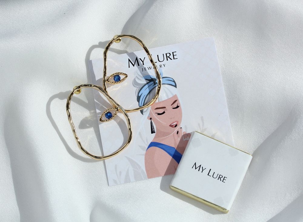 Серьги My friend