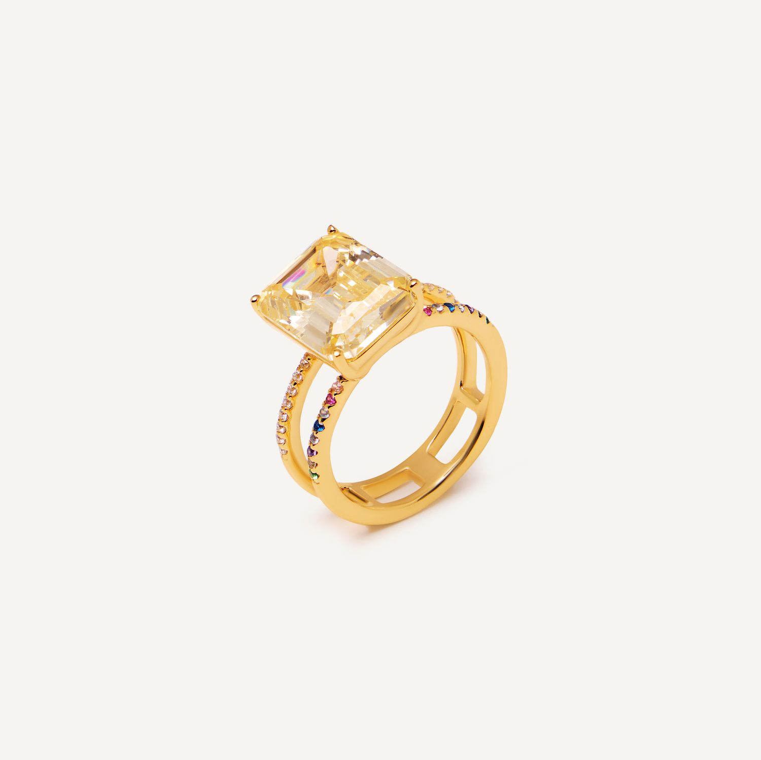 Кольцо Shine Bright Ring – Yellow Gold