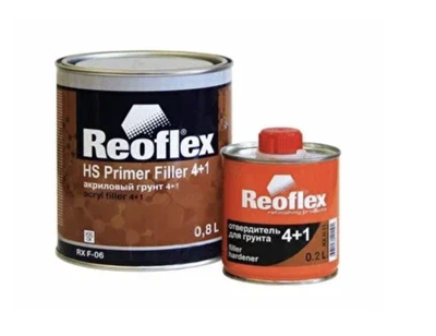 Reoflex Грунт быстрый UHS (0,8л+0,2л) светло-серый